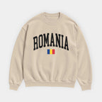 Romania Collegiate Flag Sweatshirt