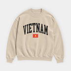 Vietnam Collegiate Flag Sweatshirt