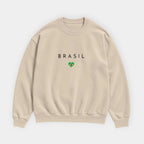 Brasil Minimal Flag Sweatshirt