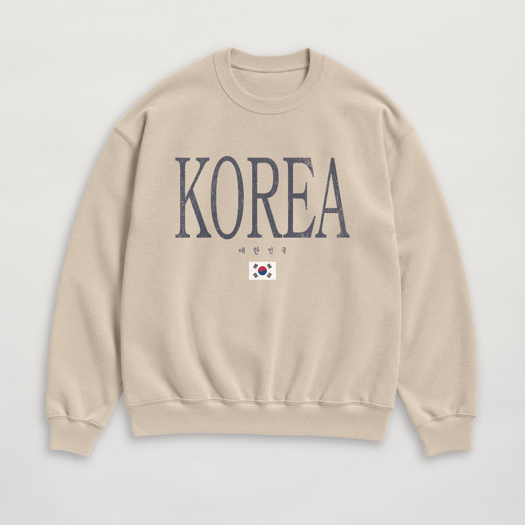 Distressed Korea Sweatshirt