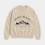 Mont Blanc Alps Sweatshirt