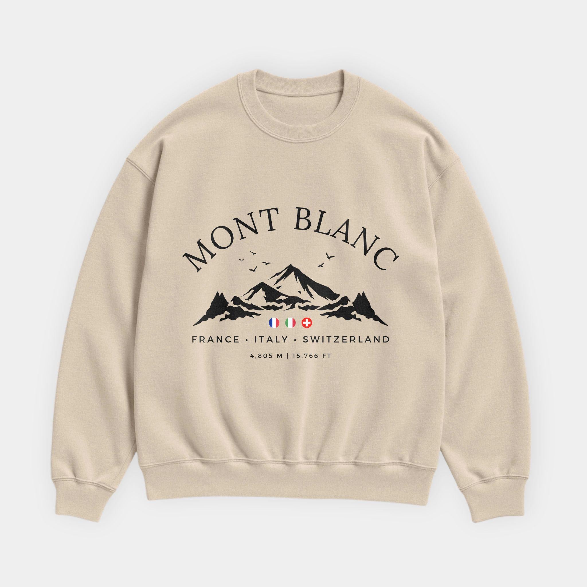 Mont Blanc Alps Sweatshirt