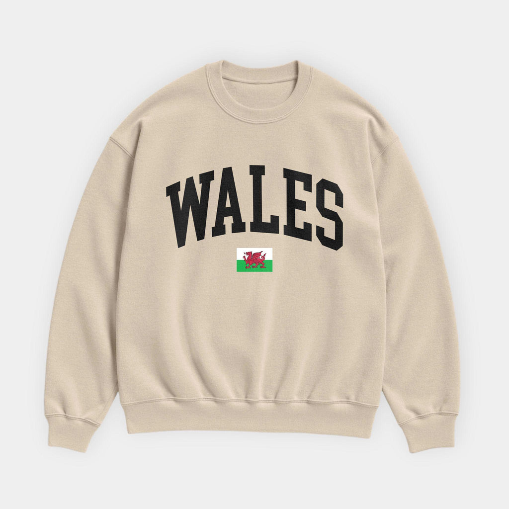 Wales Collegiate Flag Sweatshirt