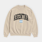 Argentina Collegiate Flag Sweatshirt