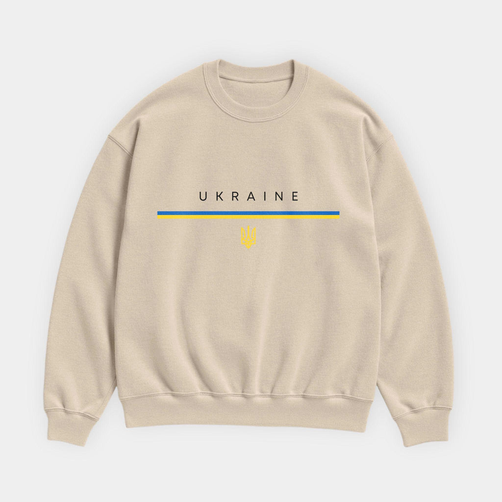 Ukraine Flagline Sweatshirt
