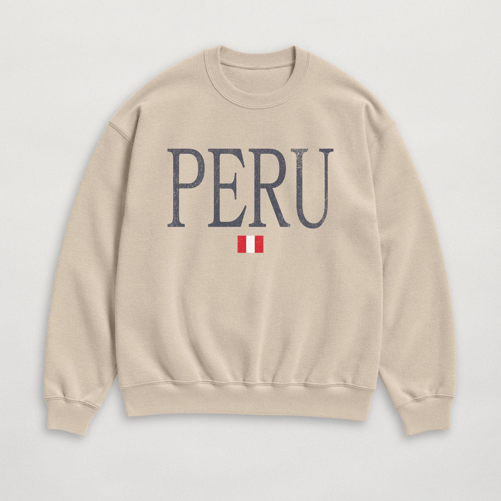 Distressed Peru Sweatshirt