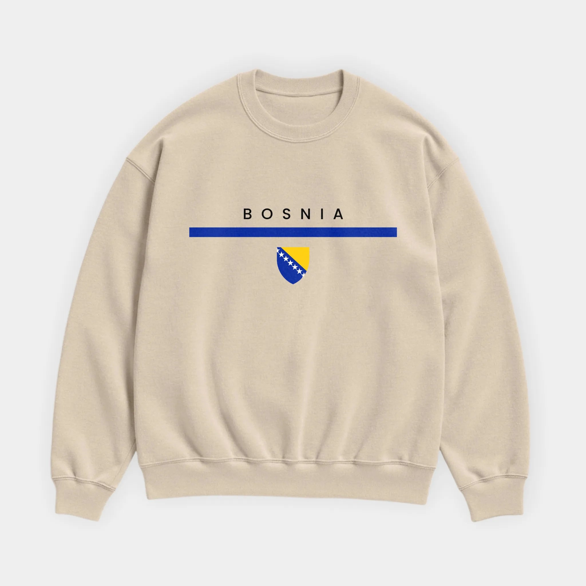 Bosnia Flagline Sweatshirt