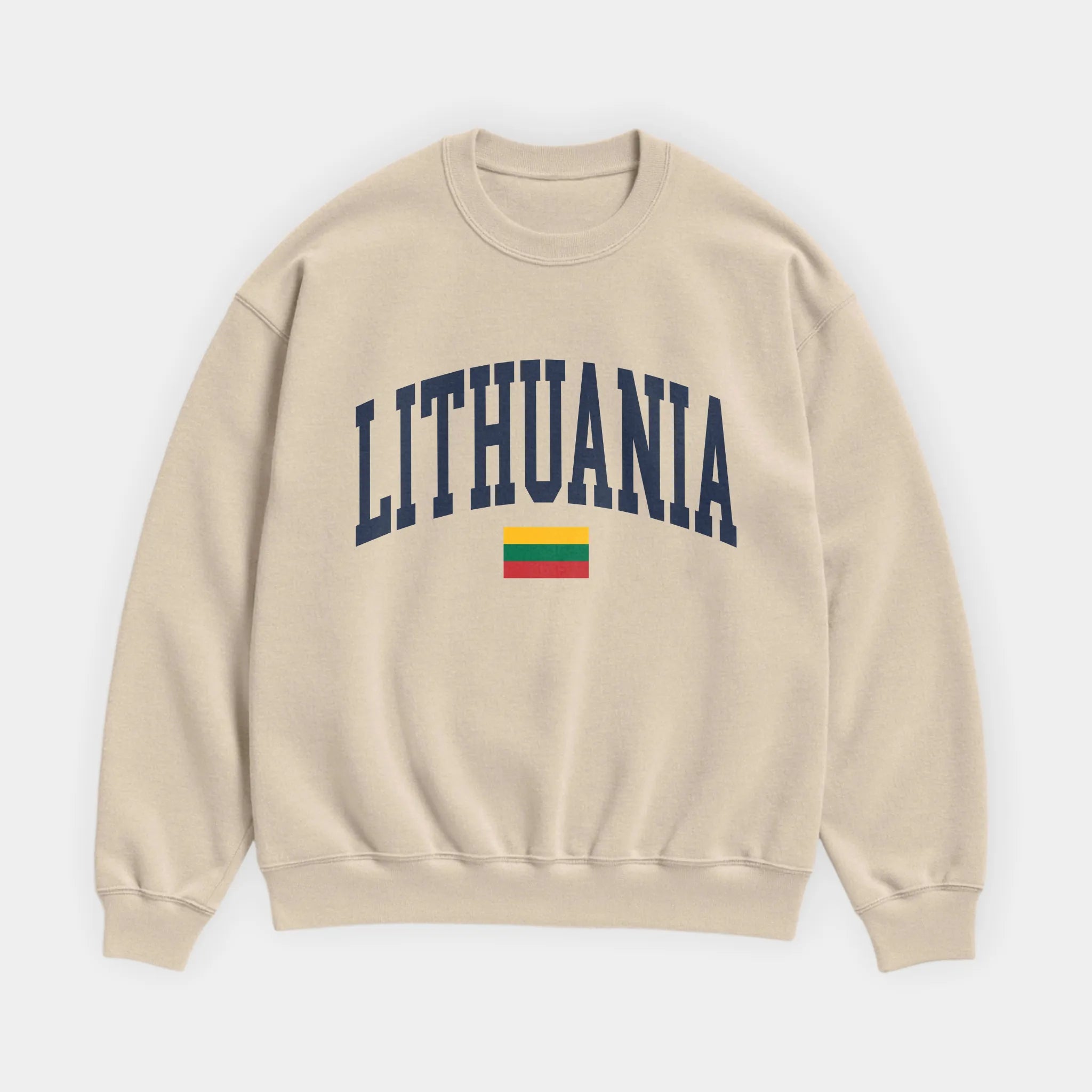 Lithuania Collegiate Flag Sweatshirt