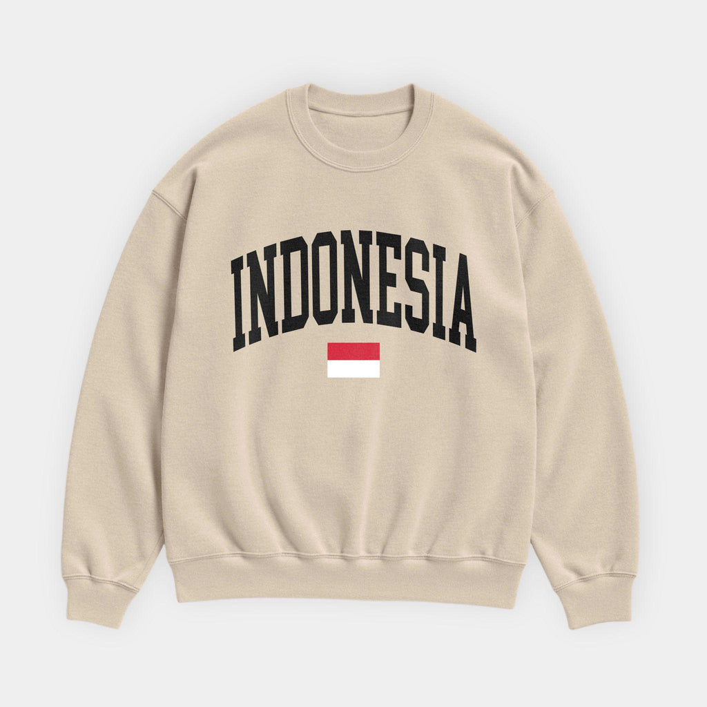 Indonesia Collegiate Flag Sweatshirt