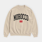 Morocco Collegiate Flag Sweatshirt