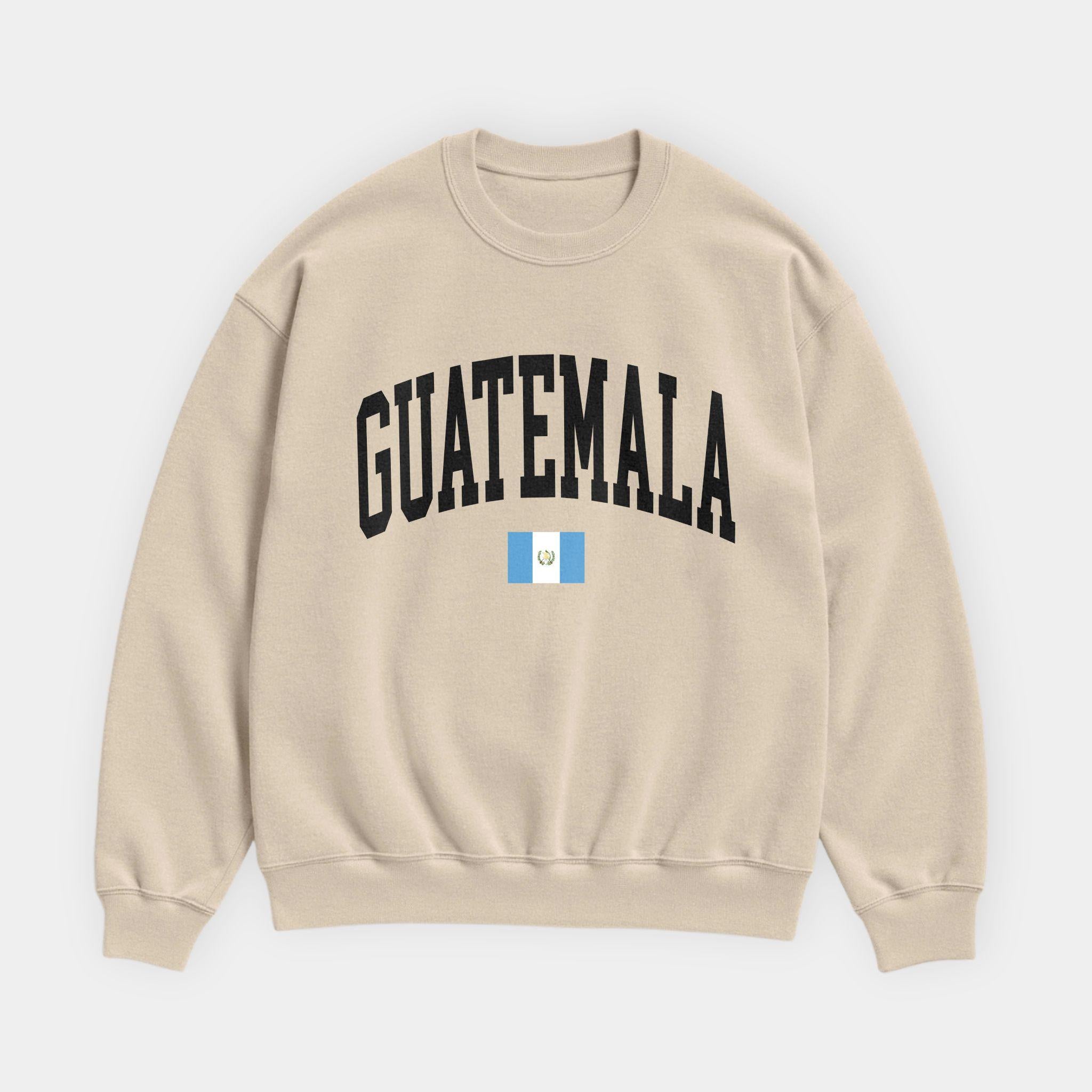 Guatemala Collegiate Flag Sweatshirt