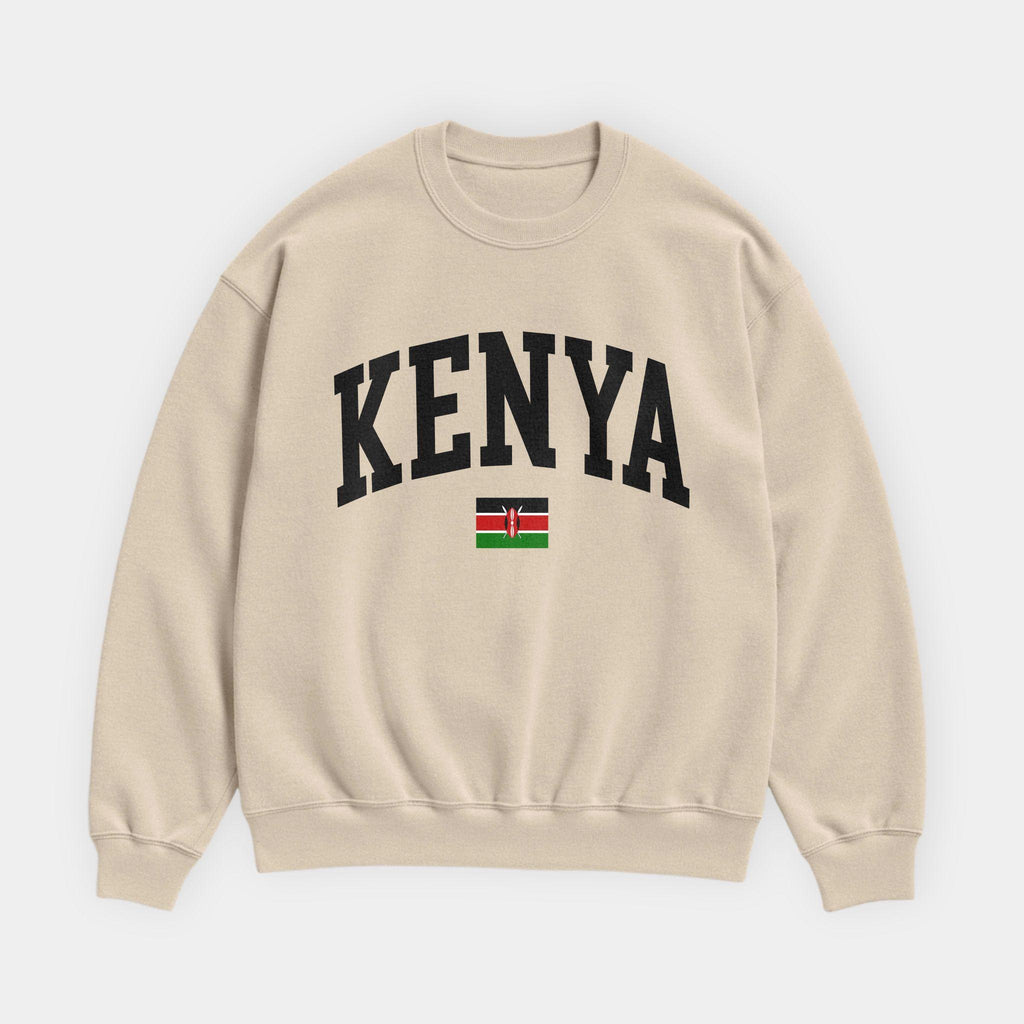 Kenya Collegiate Flag Sweatshirt