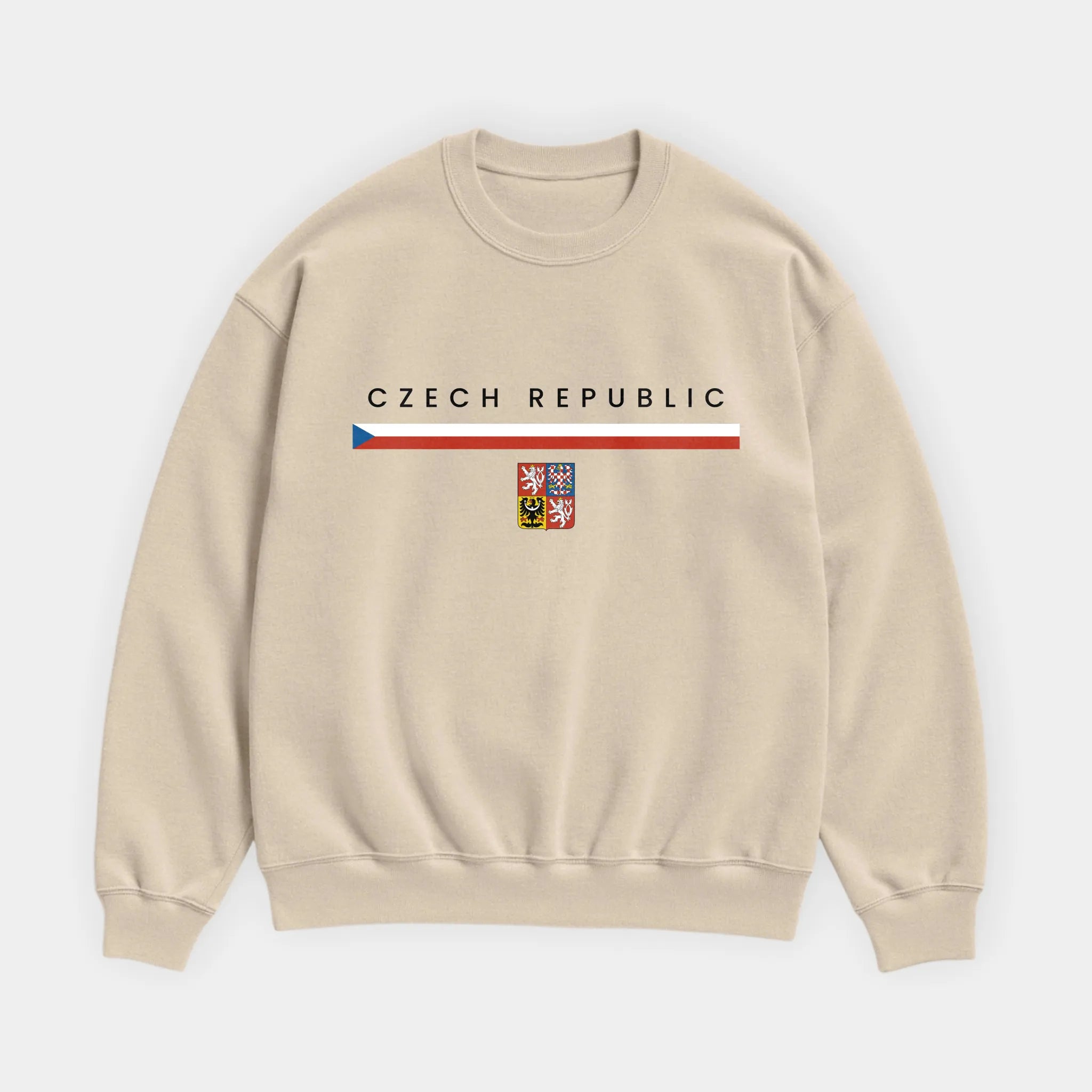 Czech Republic Flagline Sweatshirt