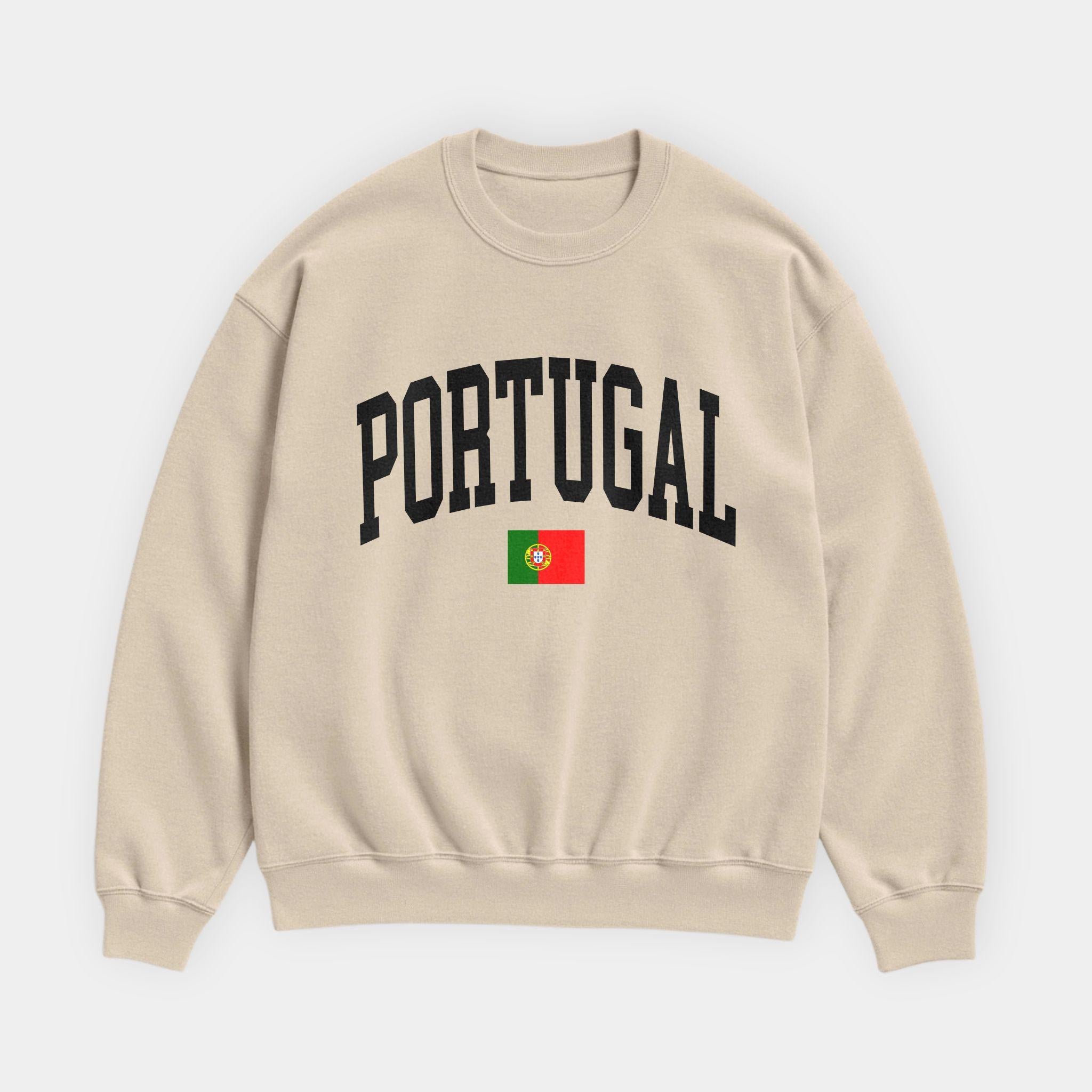Portugal Collegiate Flag Sweatshirt