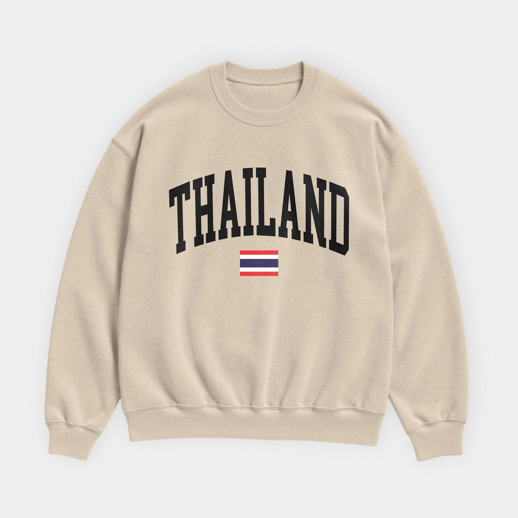 Thailand Collegiate Flag Sweatshirt