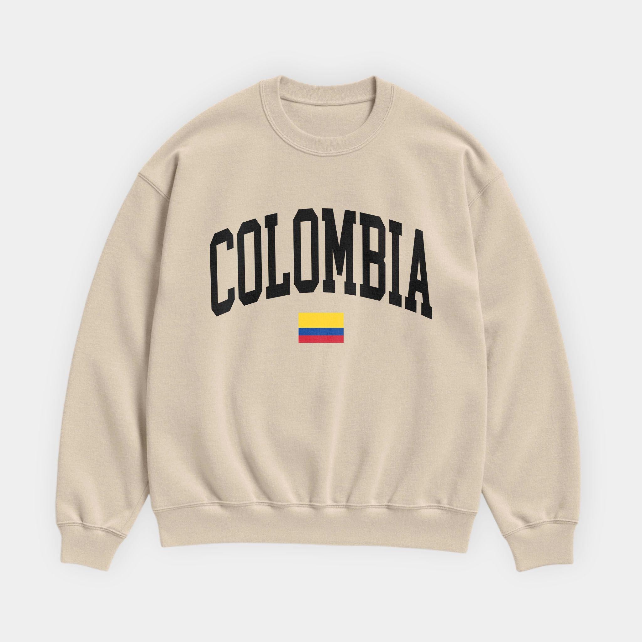Colombia Collegiate Flag Sweatshirt