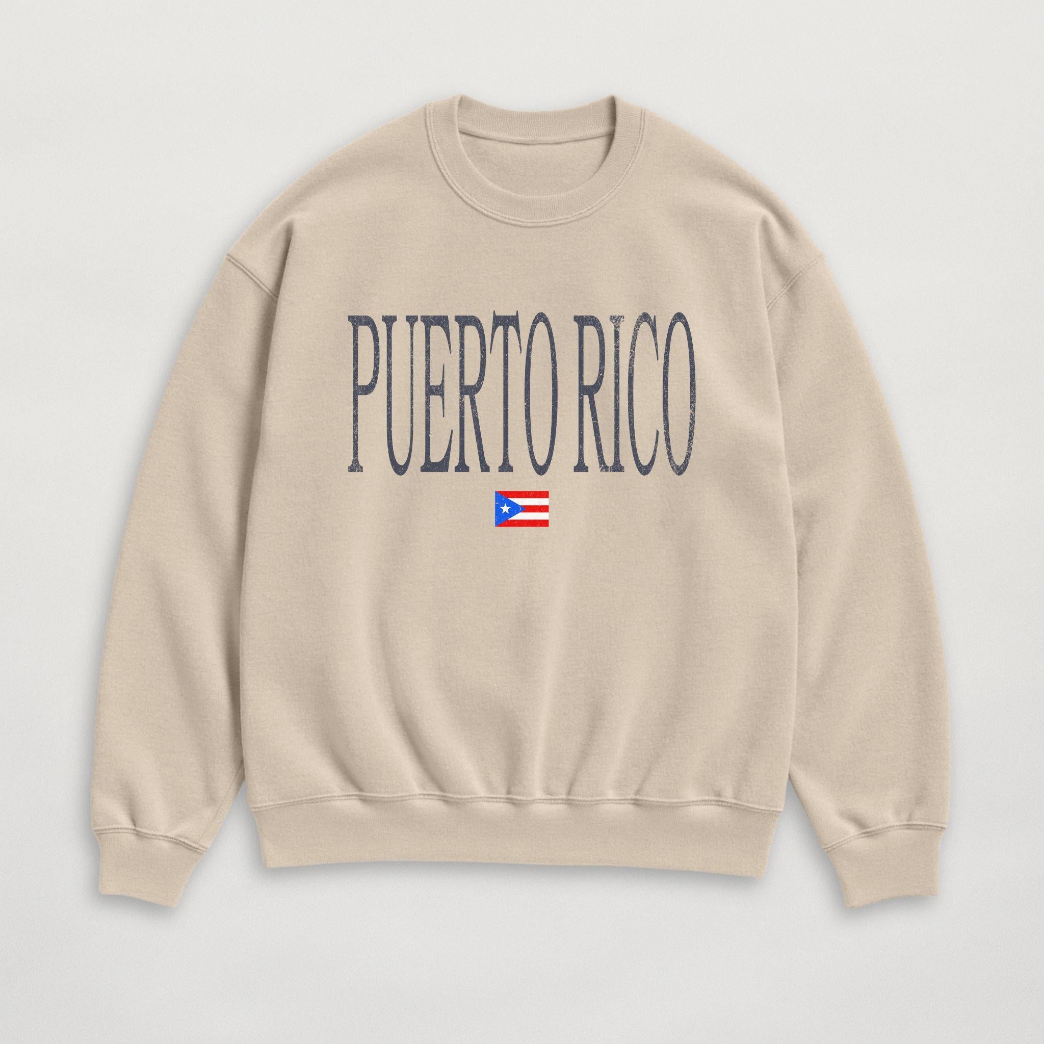 Distressed Puerto Rico Sweatshirt