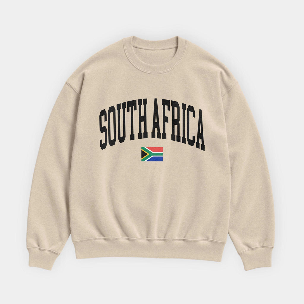 South Africa Collegiate Flag Sweatshirt