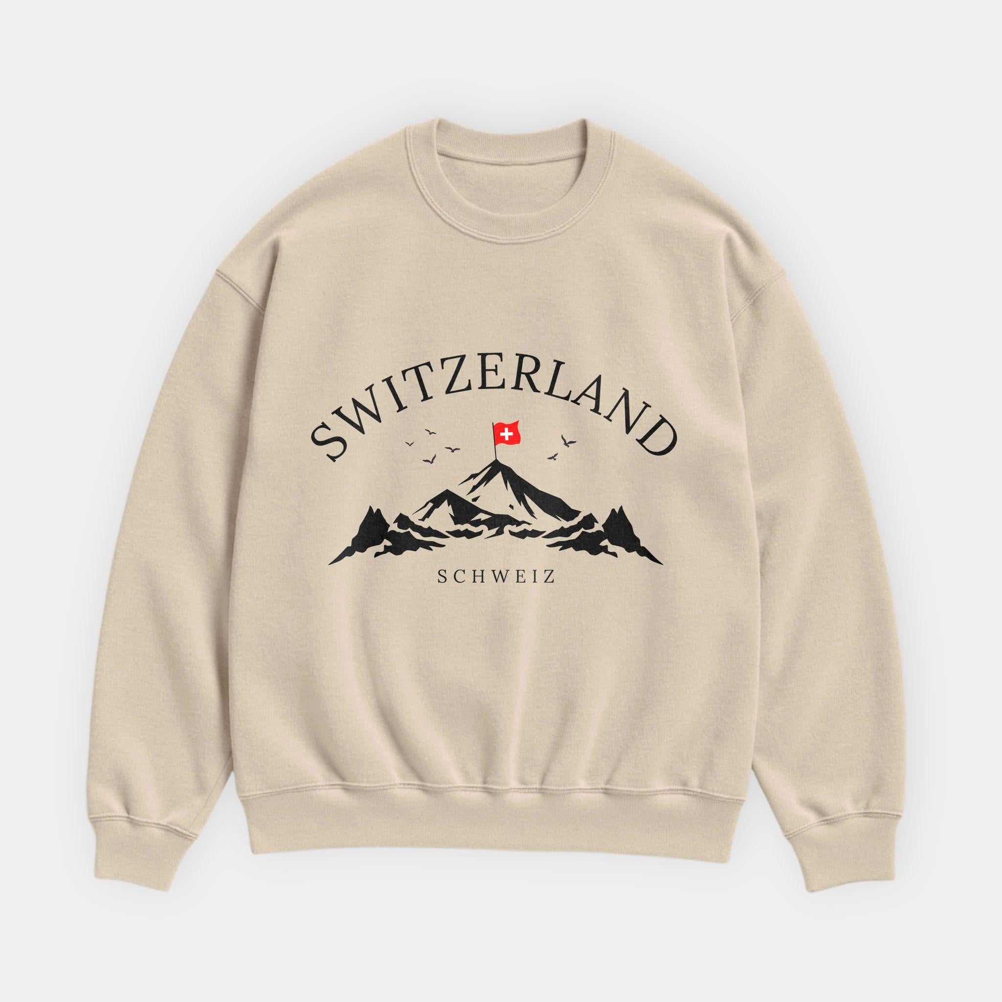 Switzerland Mountain Vista Sweatshirt
