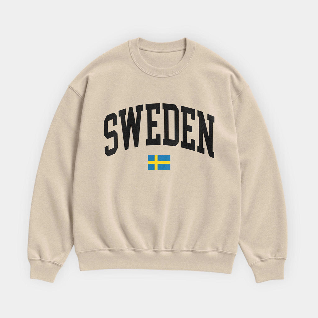 Sweden Collegiate Flag Sweatshirt