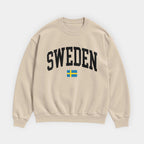 Sweden Collegiate Flag Sweatshirt