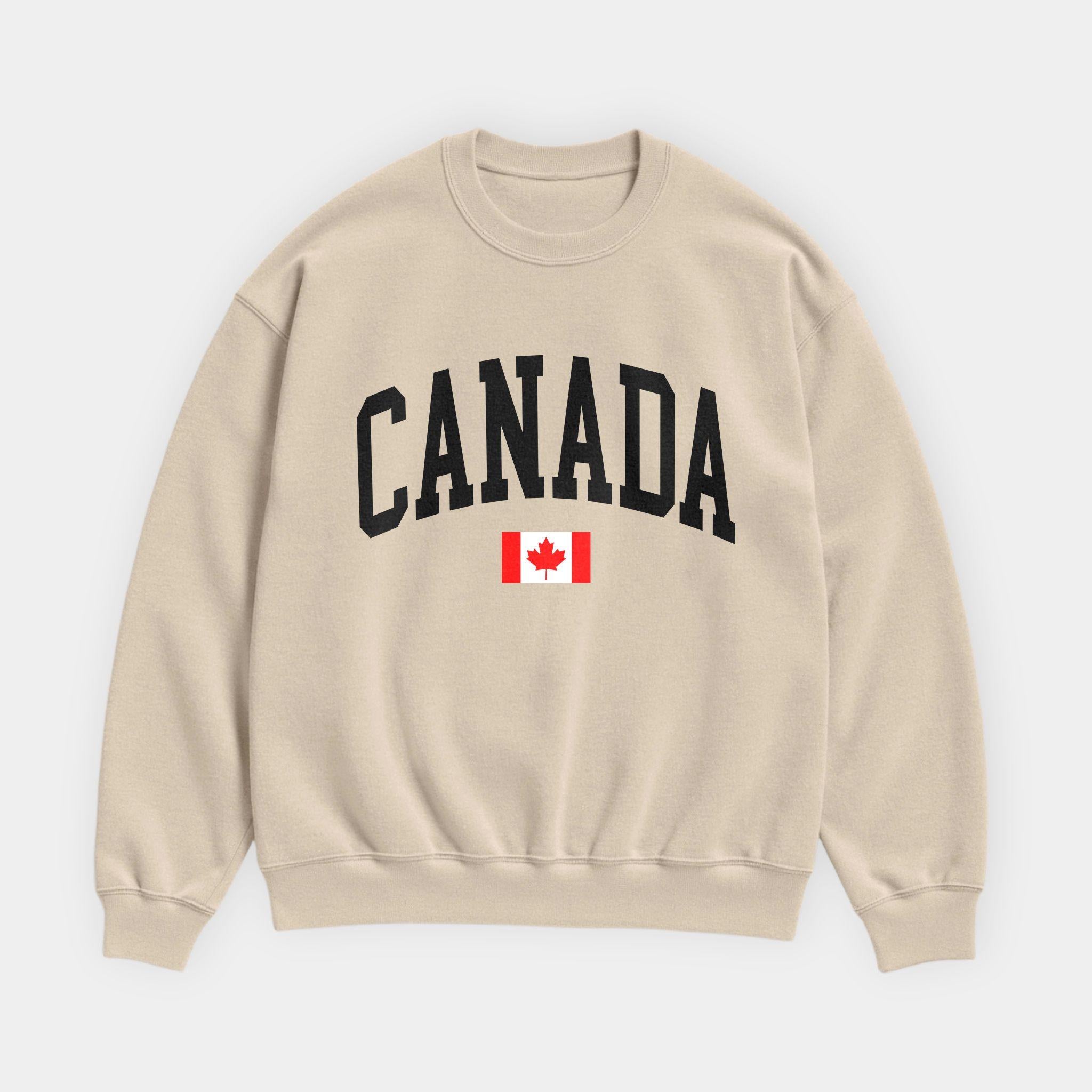 Canada Collegiate Flag Sweatshirt