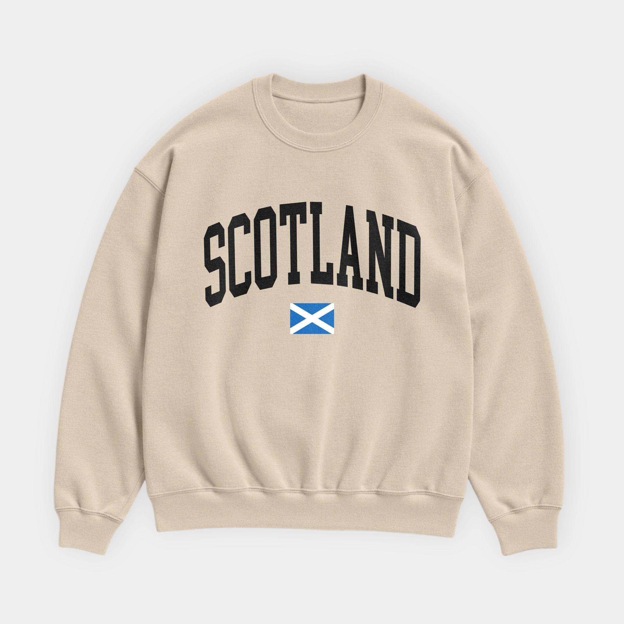 Scotland Collegiate Flag Sweatshirt