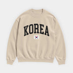 Korea Collegiate Flag Sweatshirt