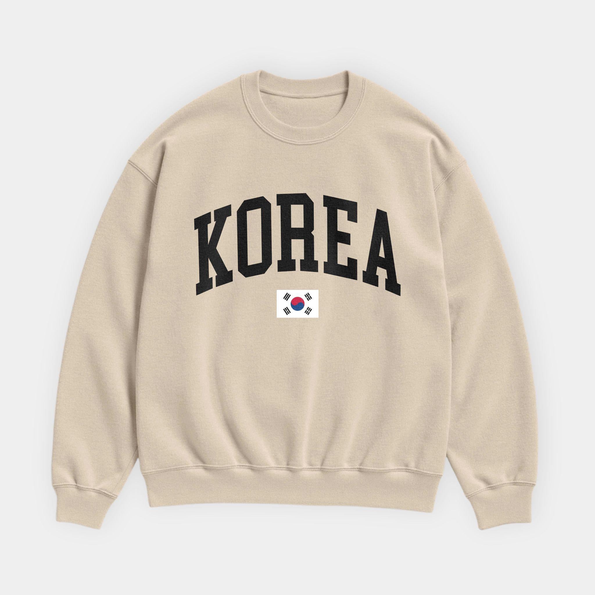 Korea Collegiate Flag Sweatshirt