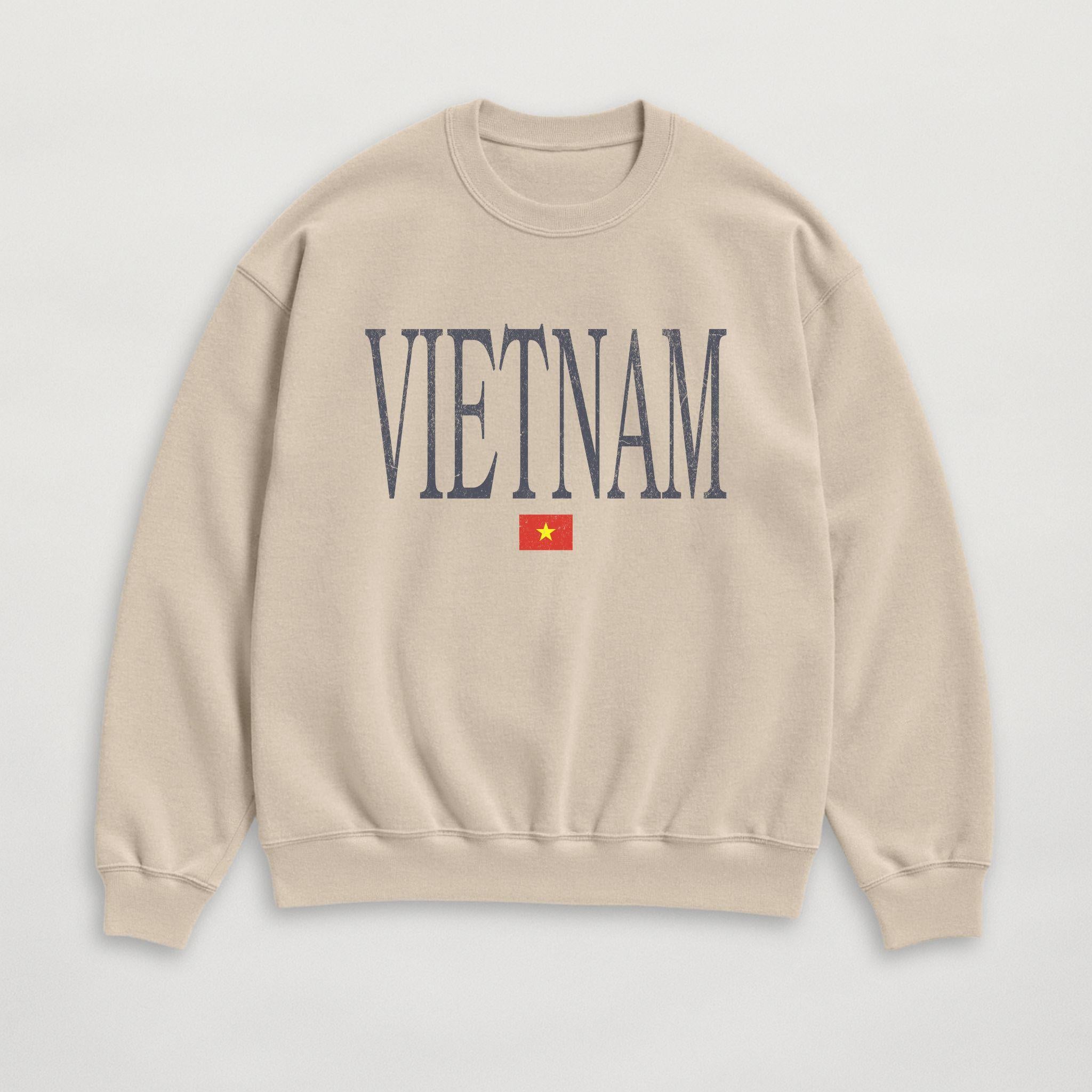 Distressed Vietnam Sweatshirt