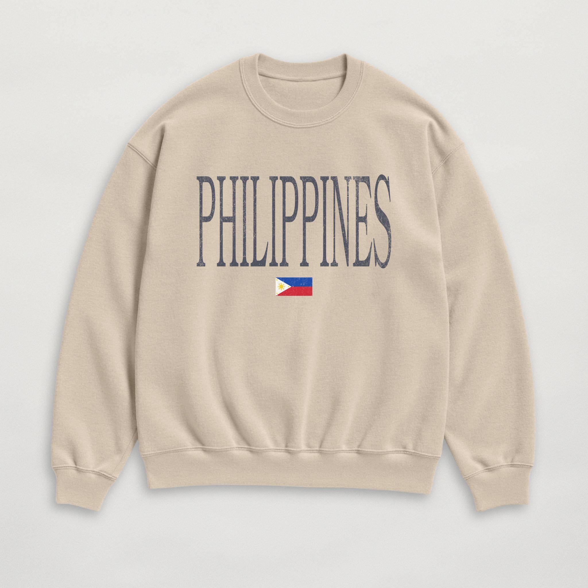 Distressed Philippines Sweatshirt