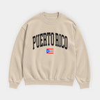 Puerto Rico Collegiate Flag Sweatshirt