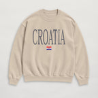 Distressed Croatia Sweatshirt