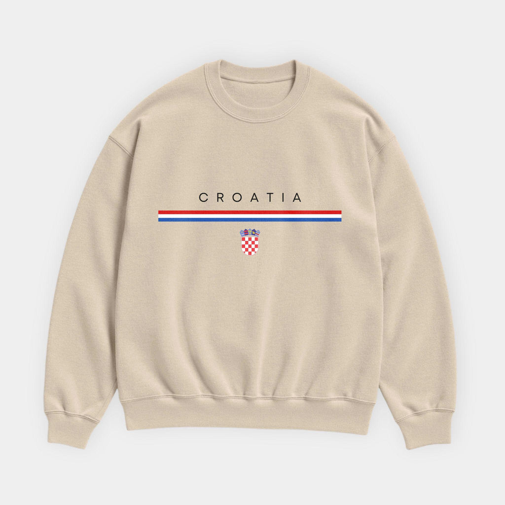 Croatia Flagline Sweatshirt