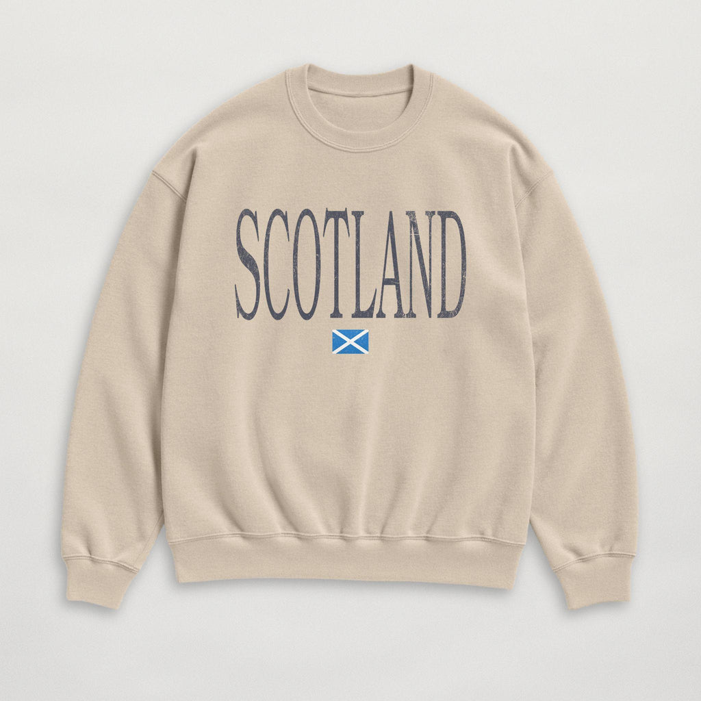 Distressed Scotland Sweatshirt