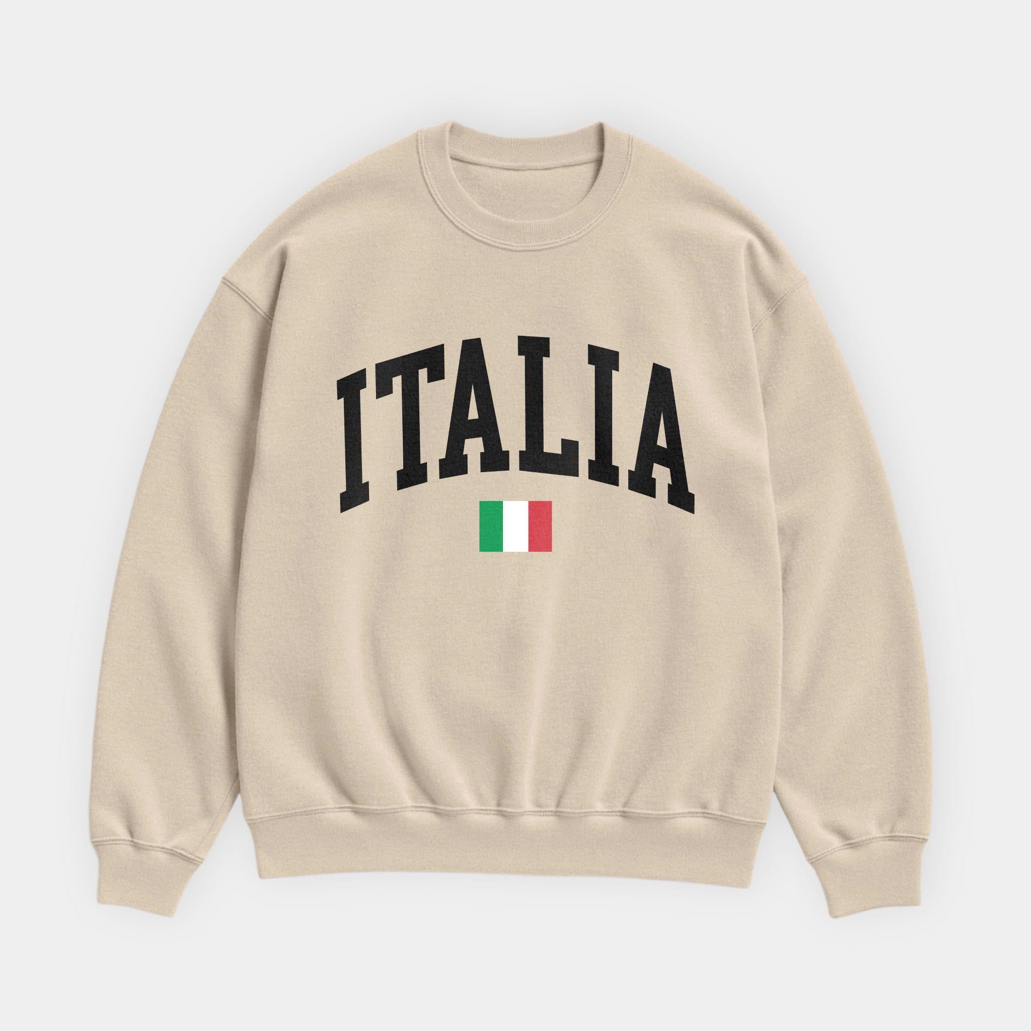 Italia Collegiate Flag Sweatshirt