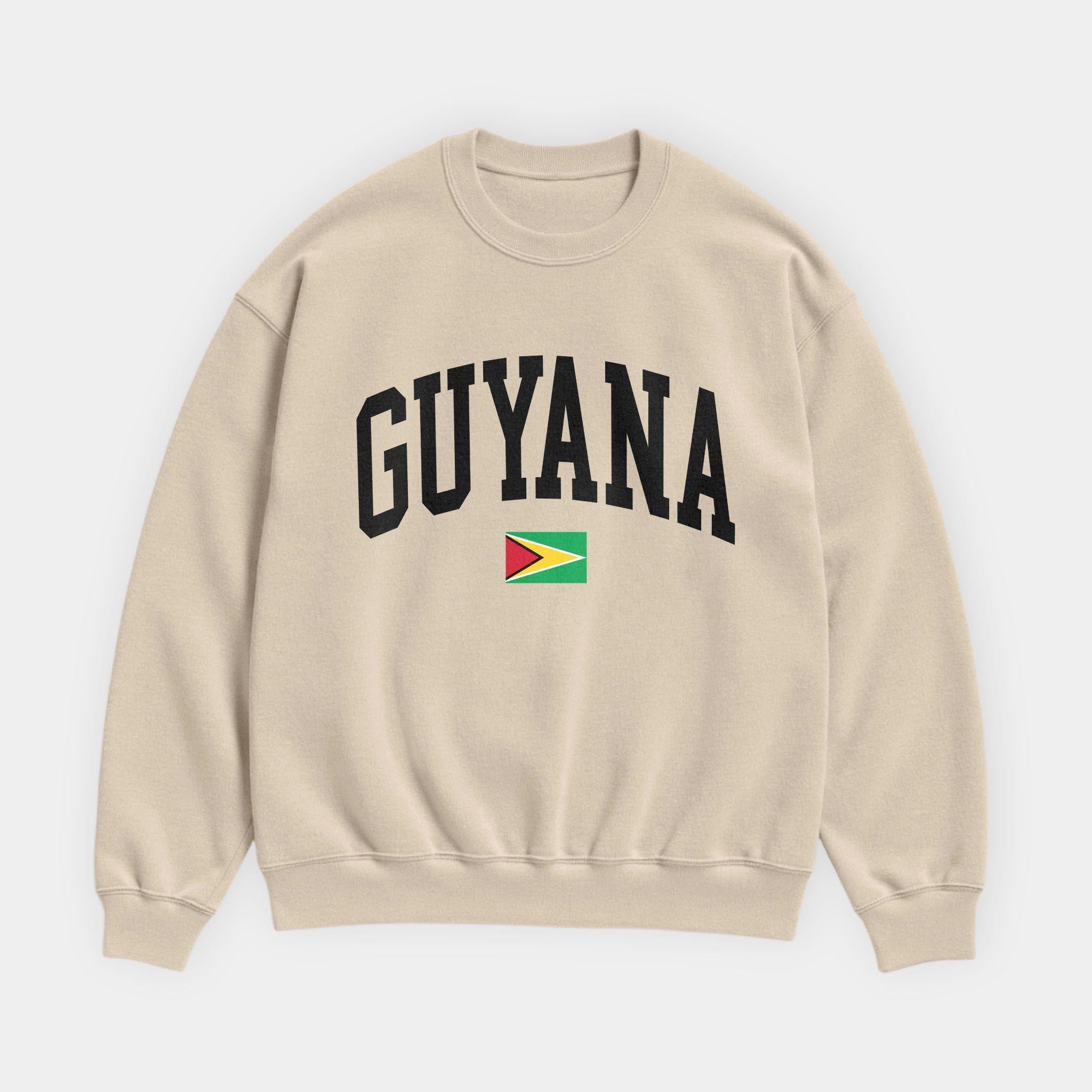 Guyana Collegiate Flag Sweatshirt