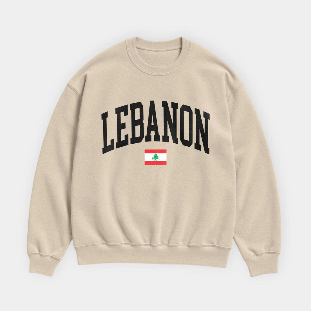 Lebanon Collegiate Flag Sweatshirt
