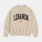 Lebanon Collegiate Flag Sweatshirt
