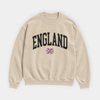 England Collegiate Flag Sweatshirt