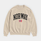 Norway Collegiate Flag Sweatshirt