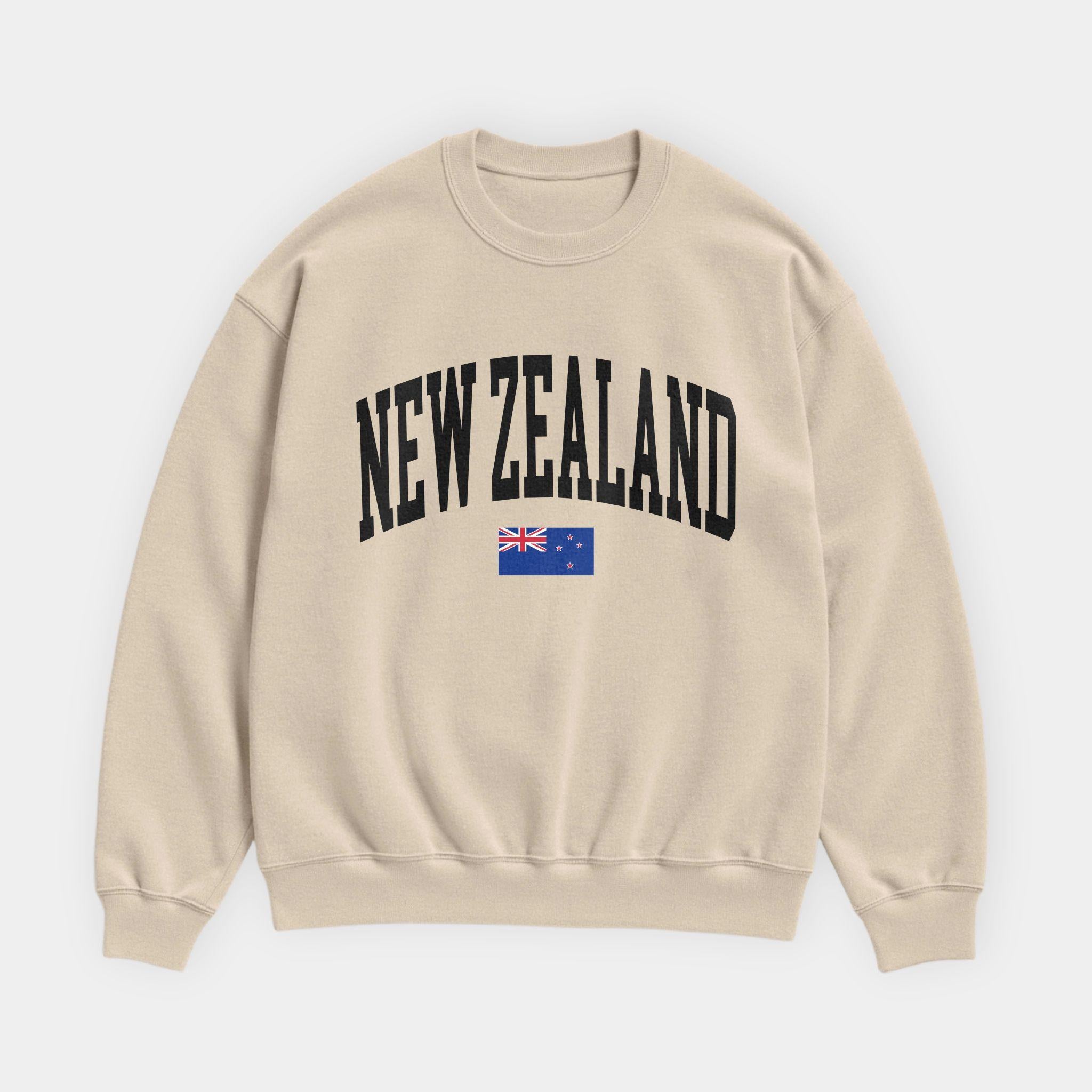 New Zealand Collegiate Flag Sweatshirt