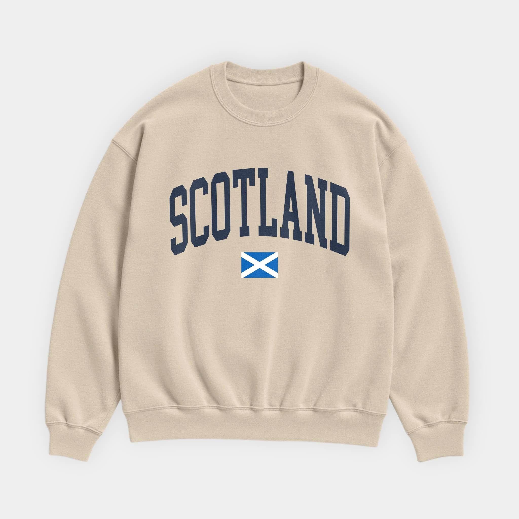Scotland Collegiate Flag Sweatshirt