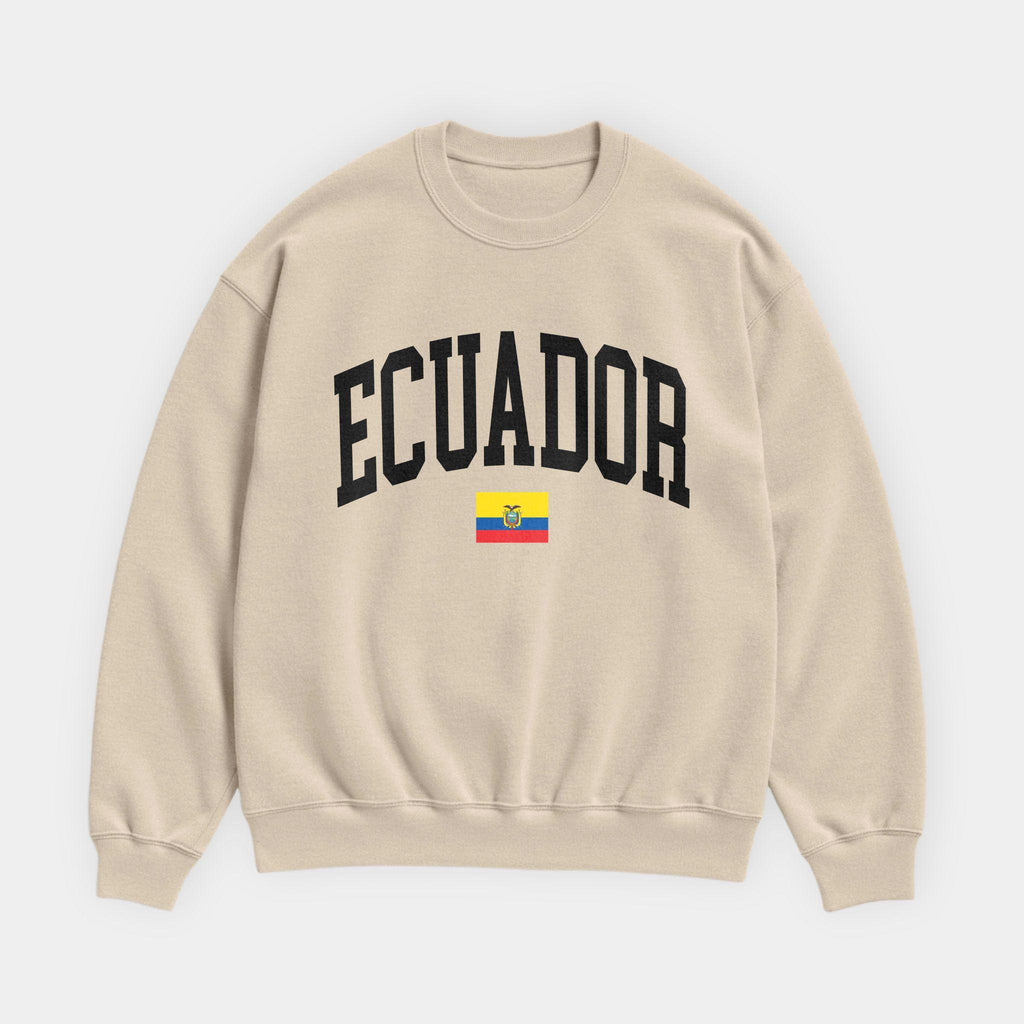 Ecuador Collegiate Flag Sweatshirt