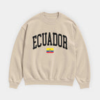 Ecuador Collegiate Flag Sweatshirt