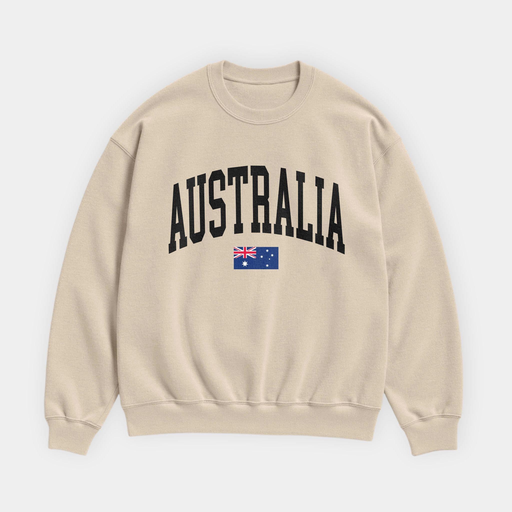 Australia Collegiate Flag Sweatshirt