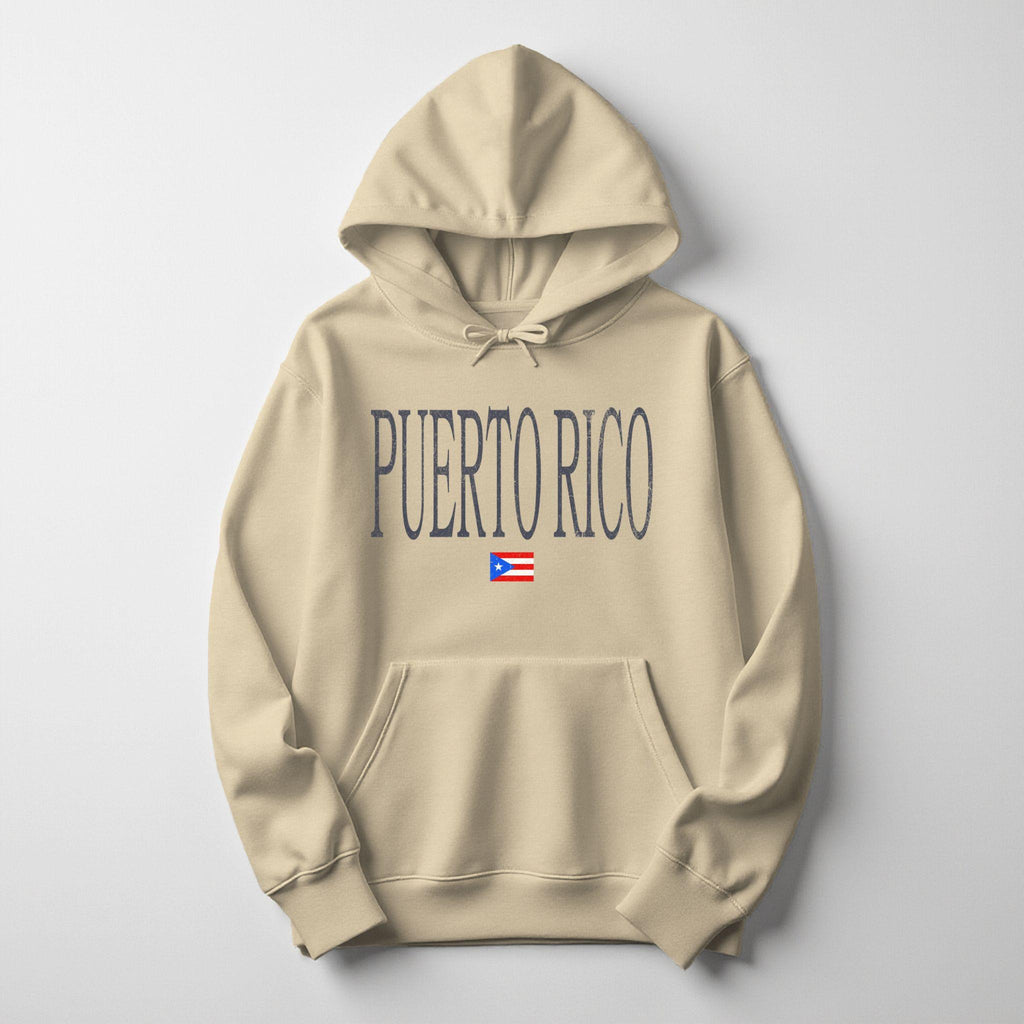 Distressed Puerto Rico Hoodie