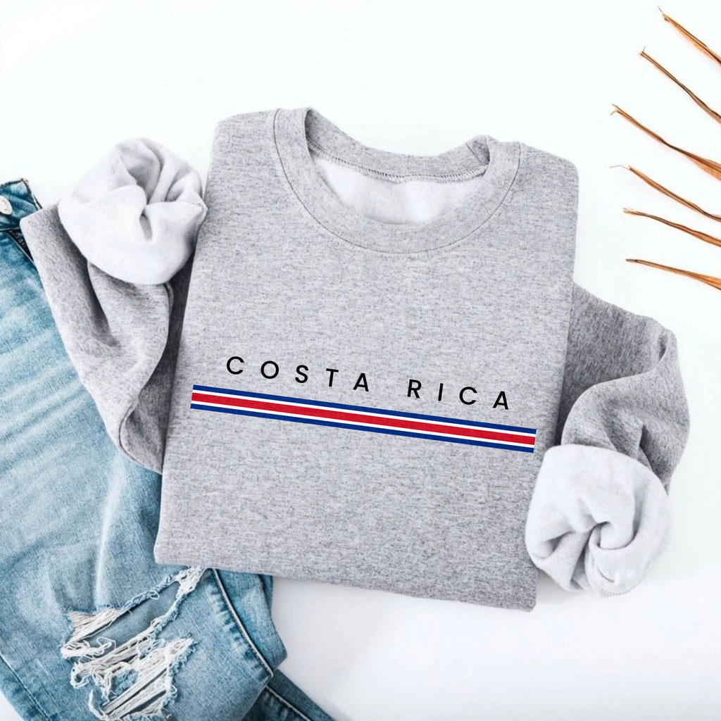 Costa Rica Flagline Sweatshirt