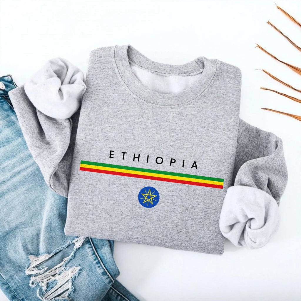 Ethiopia Flagline Sweatshirt