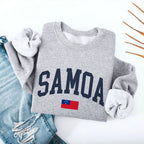 Samoa Collegiate Flag Sweatshirt